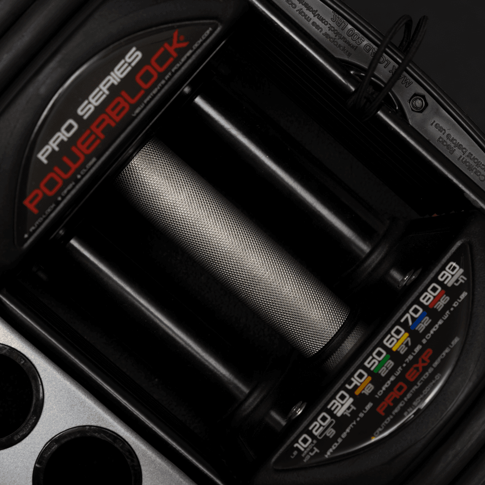 Powerblock® Stainless Knurled Handles Griffin Fitness